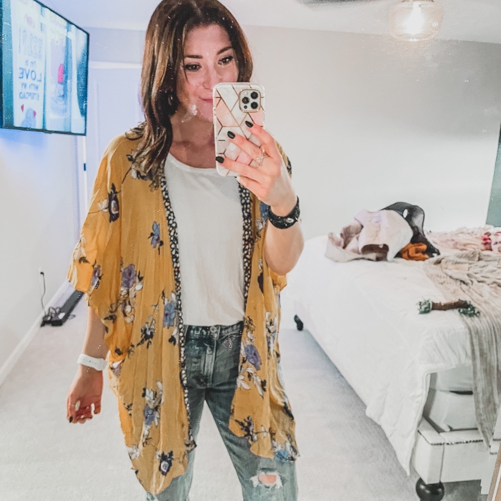 Floral kimono